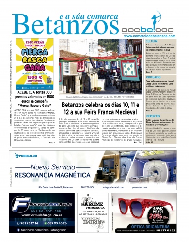 Betanzos e a súa comarca. Julio 2026