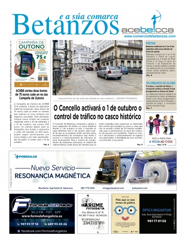 Betanzos e a súa comarca. Septiembre 2026